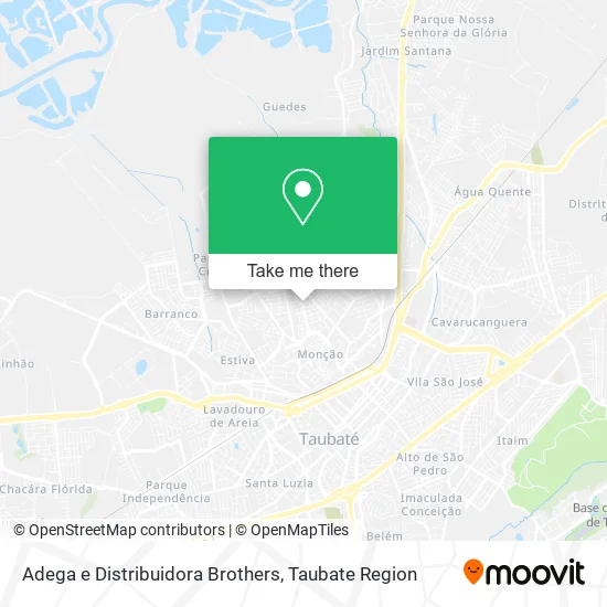 Adega e Distribuidora Brothers map