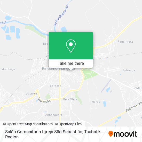 Salão Comunitário Igreja São Sebastião map