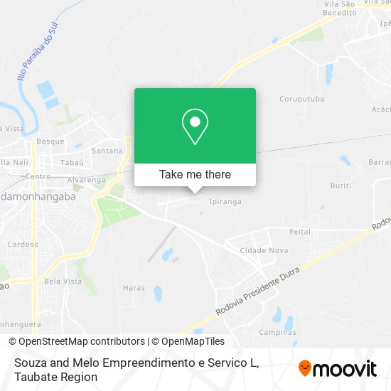 Souza and Melo Empreendimento e Servico L map