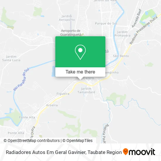 Radiadores Autos Em Geral Gavinier map