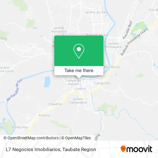 L7 Negocios Imobiliarios map