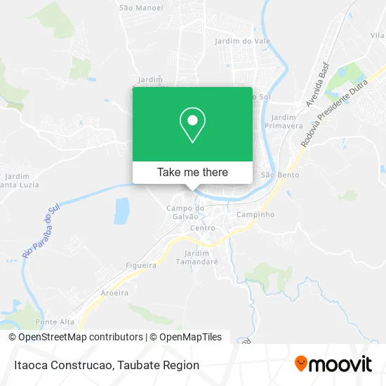 Itaoca Construcao map