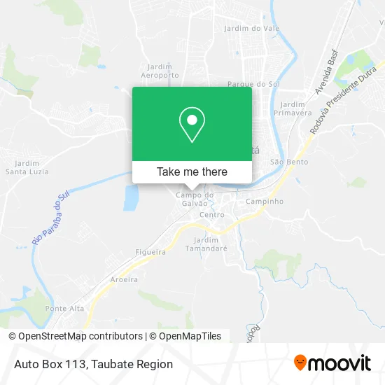 Auto Box 113 map