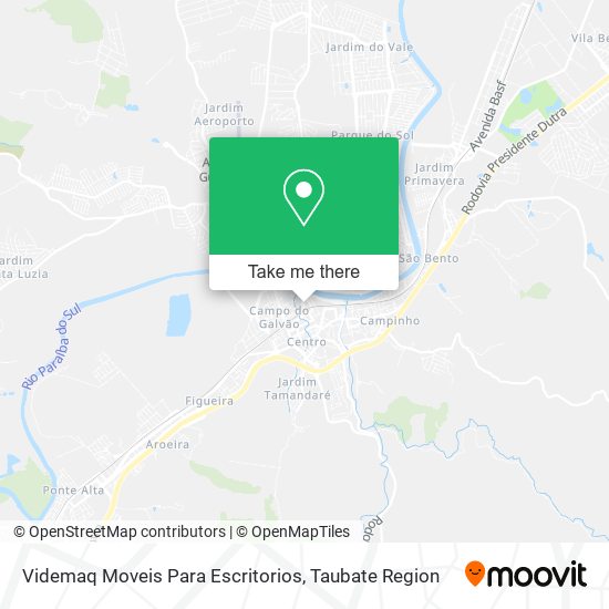 Videmaq Moveis Para Escritorios map