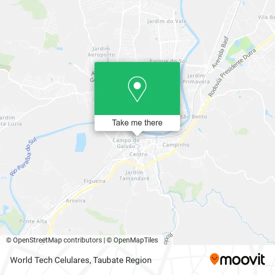 World Tech Celulares map