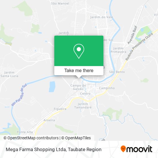Mega Farma Shopping Ltda map