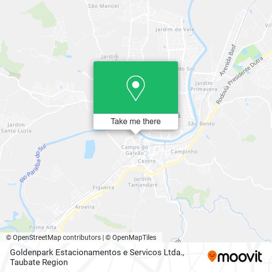 Goldenpark Estacionamentos e Servicos Ltda. map