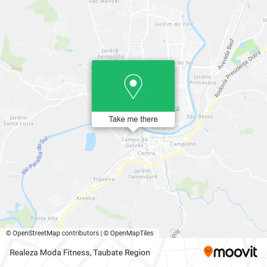 Realeza Moda Fitness map