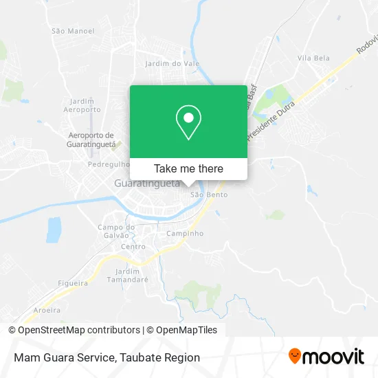 Mam Guara Service map