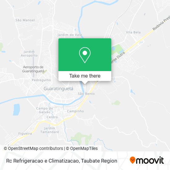 Rc Refrigeracao e Climatizacao map