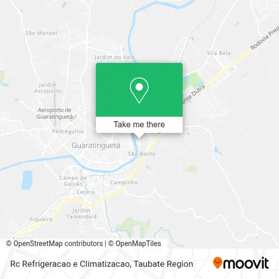 Rc Refrigeracao e Climatizacao map
