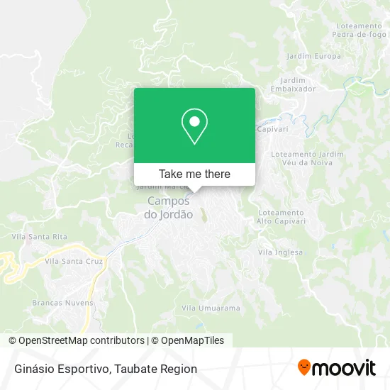 Ginásio Esportivo map