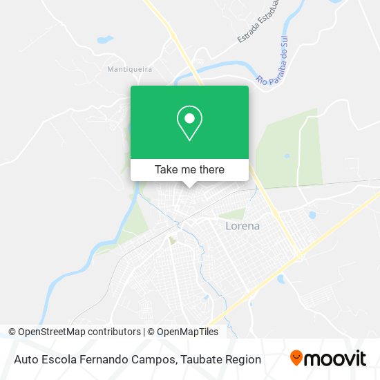 Auto Escola Fernando Campos map
