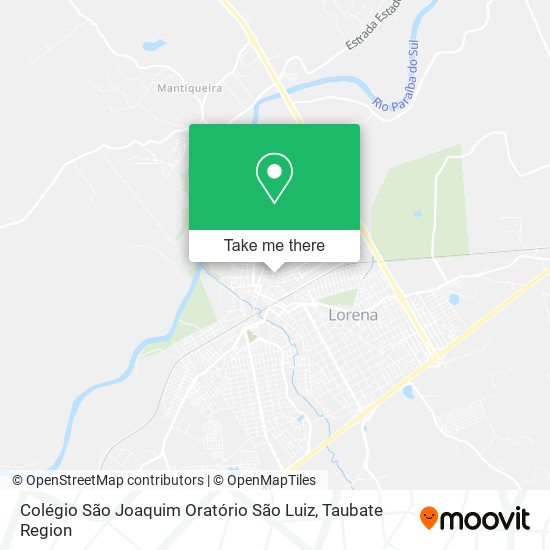 Colégio São Joaquim Oratório São Luiz map