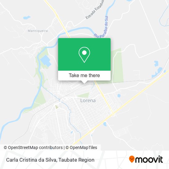Carla Cristina da Silva map