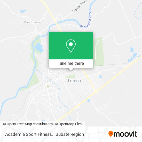 Academia Sport Fitness map
