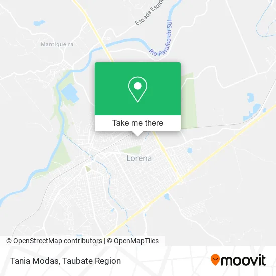 Tania Modas map