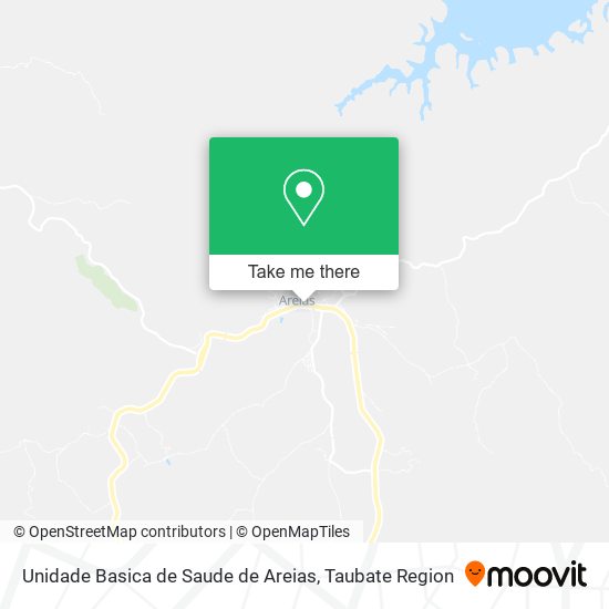Unidade Basica de Saude de Areias map