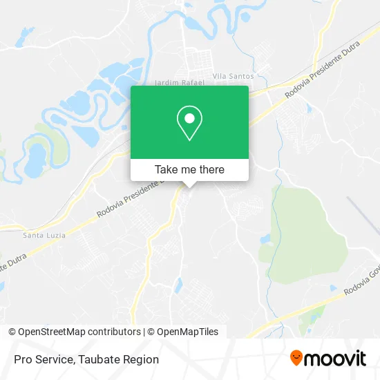Pro Service map