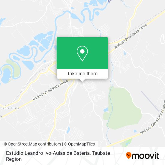 Estúdio Leandro Ivo-Aulas de Bateria map