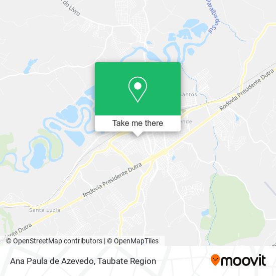 Ana Paula de Azevedo map