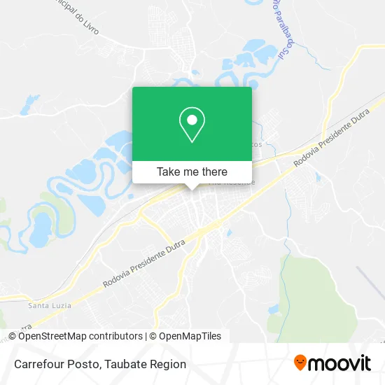 Carrefour Posto map