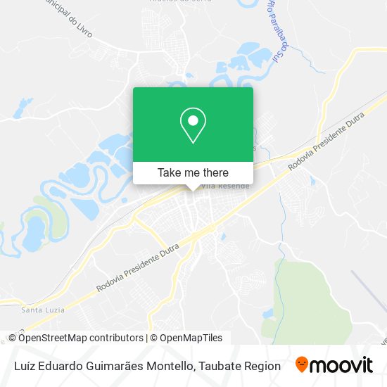 Luíz Eduardo Guimarães Montello map