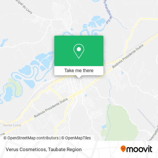 Verus Cosmeticos map