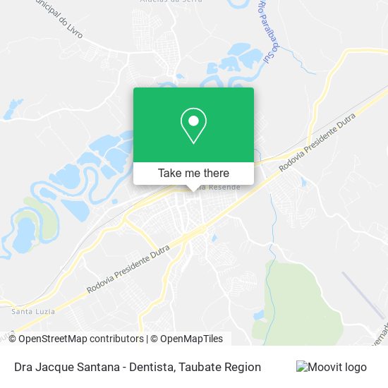 Dra Jacque Santana - Dentista map