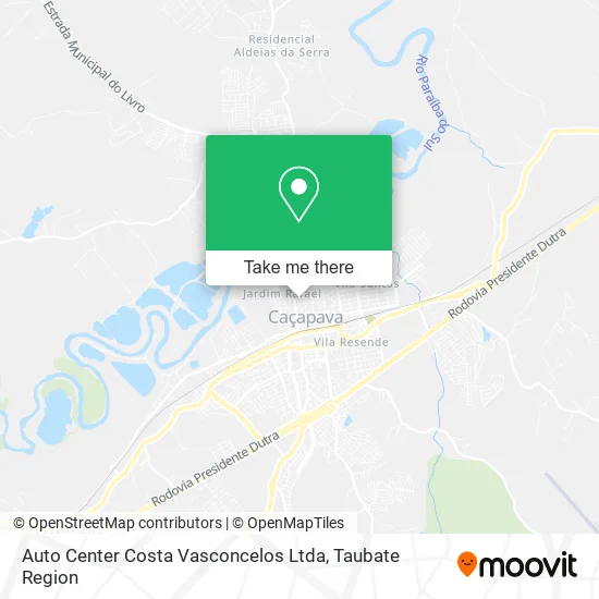Auto Center Costa Vasconcelos Ltda map