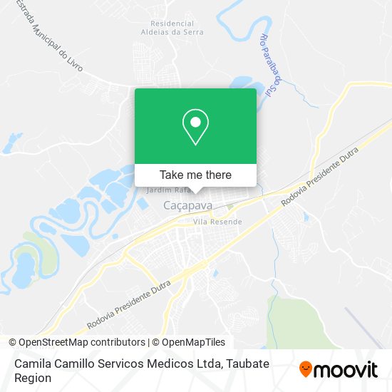 Mapa Camila Camillo Servicos Medicos Ltda