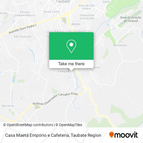 Casa Maetá Empório e Cafeteria map