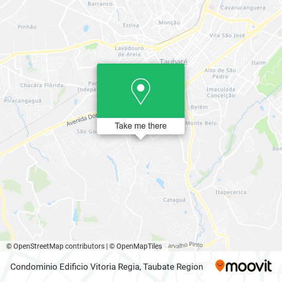 Mapa Condominio Edificio Vitoria Regia