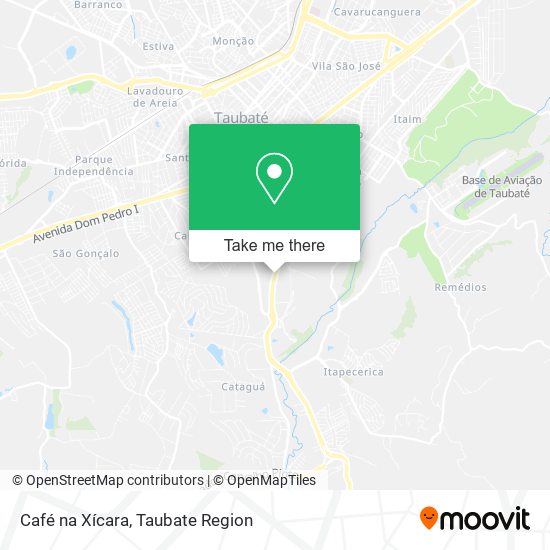 Café na Xícara map