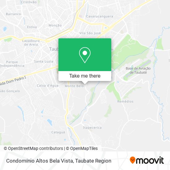 Condomínio Altos Bela Vista map