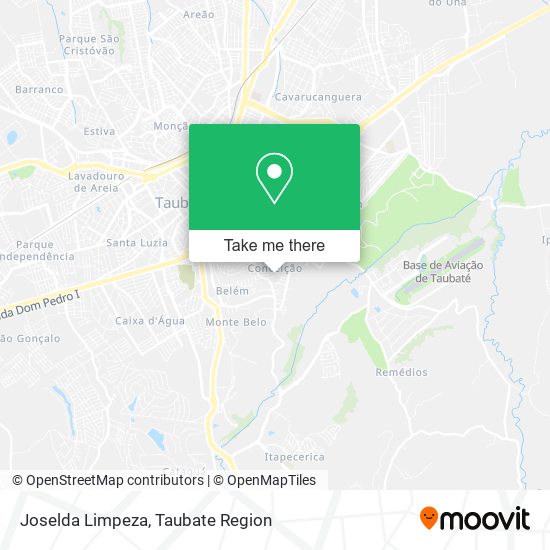 Joselda Limpeza map