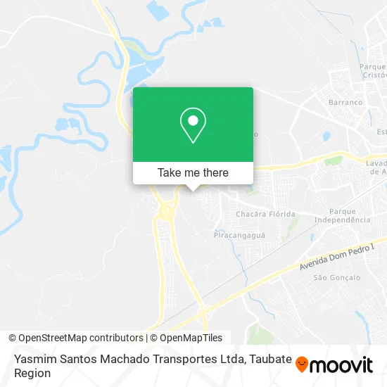 Yasmim Santos Machado Transportes Ltda map