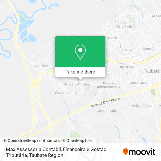 Max Assessoria Contábil, Financeira e Gestão Tributária map