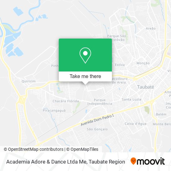 Academia Adore & Dance Ltda Me map