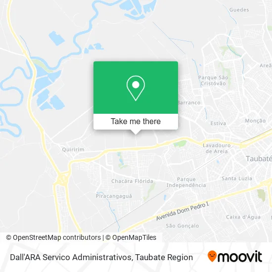 Dall'ARA Servico Administrativos map