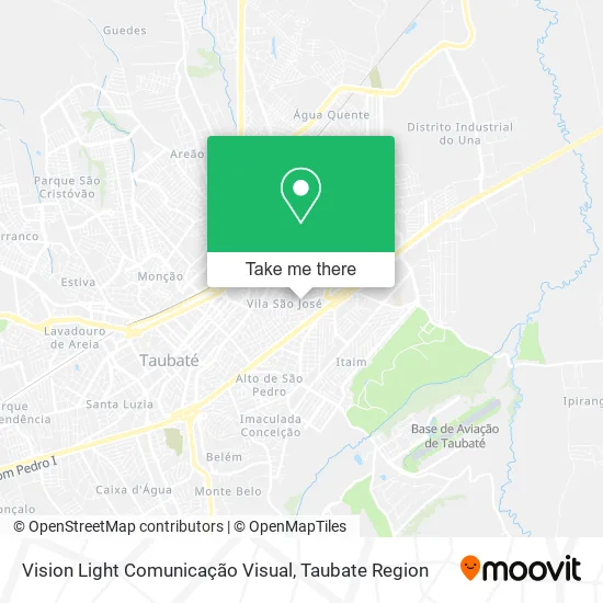 Vision Light Comunicação Visual map