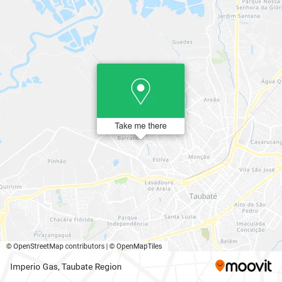Imperio Gas map