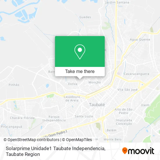 Solarprime Unidade1 Taubate Independencia map