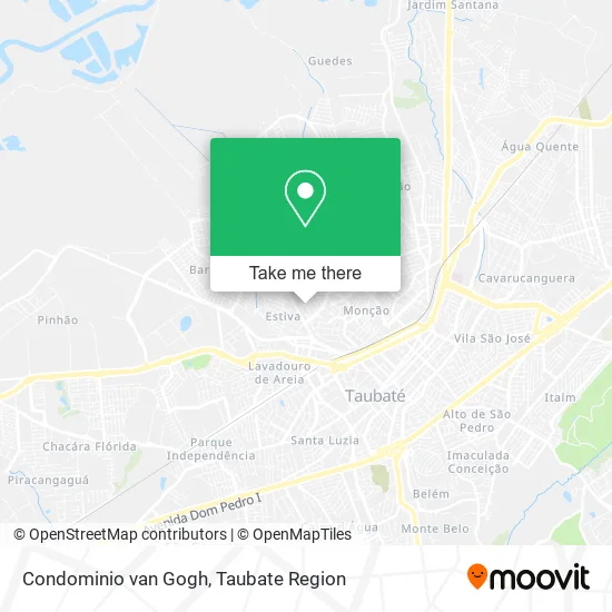 Condominio van Gogh map