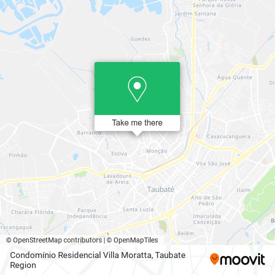 Condomínio Residencial Villa Moratta map