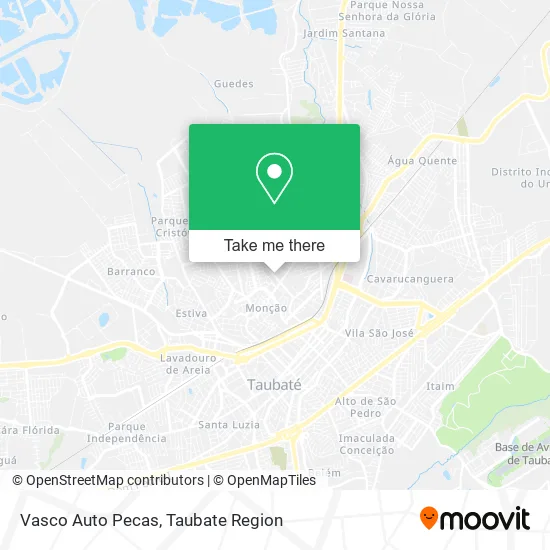 Vasco Auto Pecas map