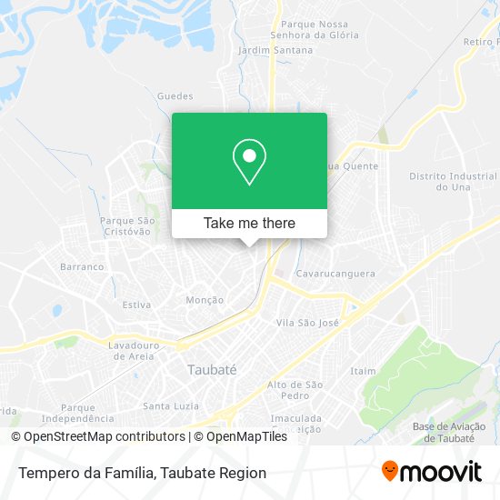 Tempero da Família map