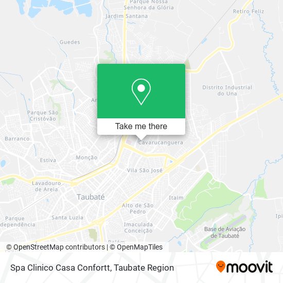Spa Clinico Casa Confortt map