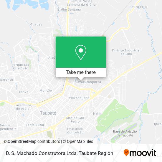 D. S. Machado Construtora Ltda map