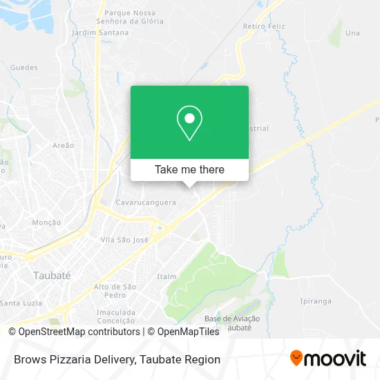 Brows Pizzaria Delivery map